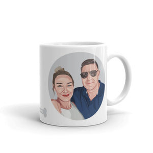 Custom Couples Ceramic Mug
